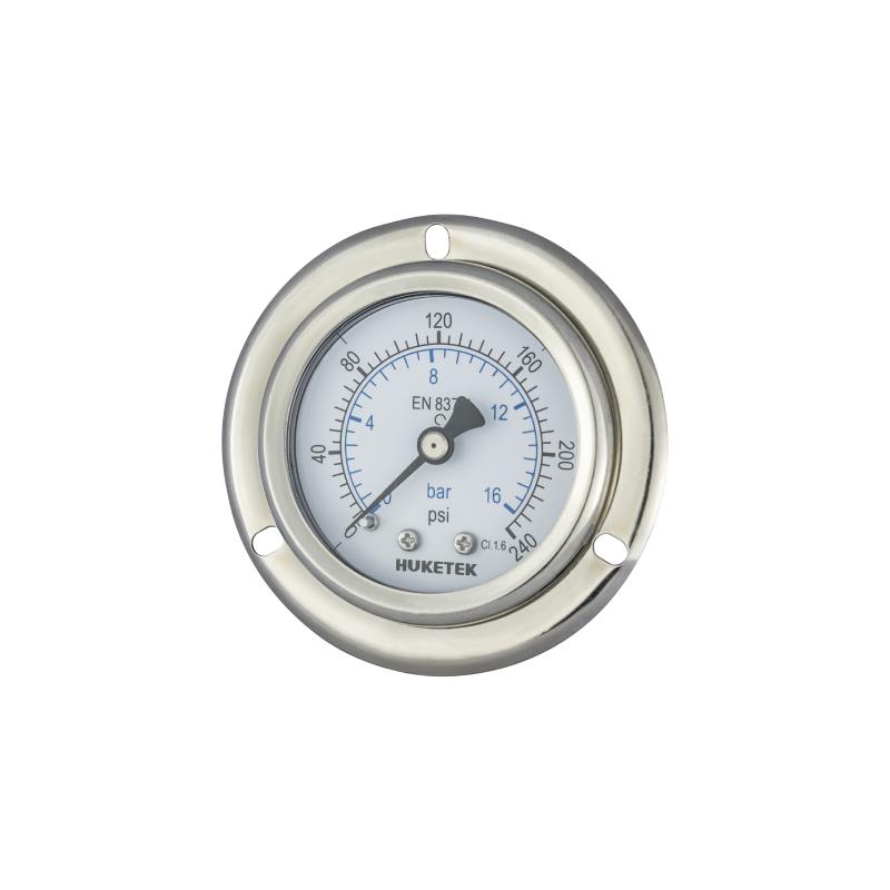 211F & 212F Обжимной корпус из мягкой стали Стандартный манометр